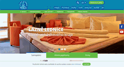Desktop Screenshot of lednicelazne.cz