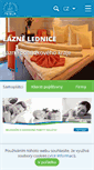 Mobile Screenshot of lednicelazne.cz